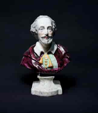 Staffordshire bust of Shakespeare, 19th century