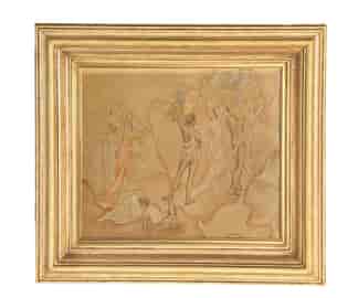 Angus Winneke (1911-82)  watercolour , 'Arcadia', mid-20th century