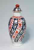 Dr Wall Worcester Tea Canister c. 1770