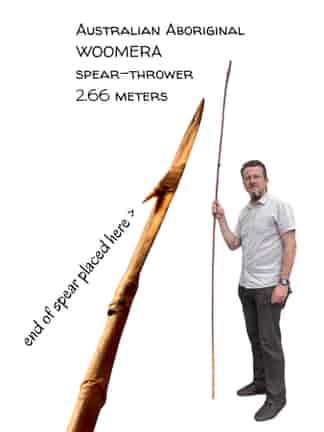 Australian Aborigine Woomera spear-thrower