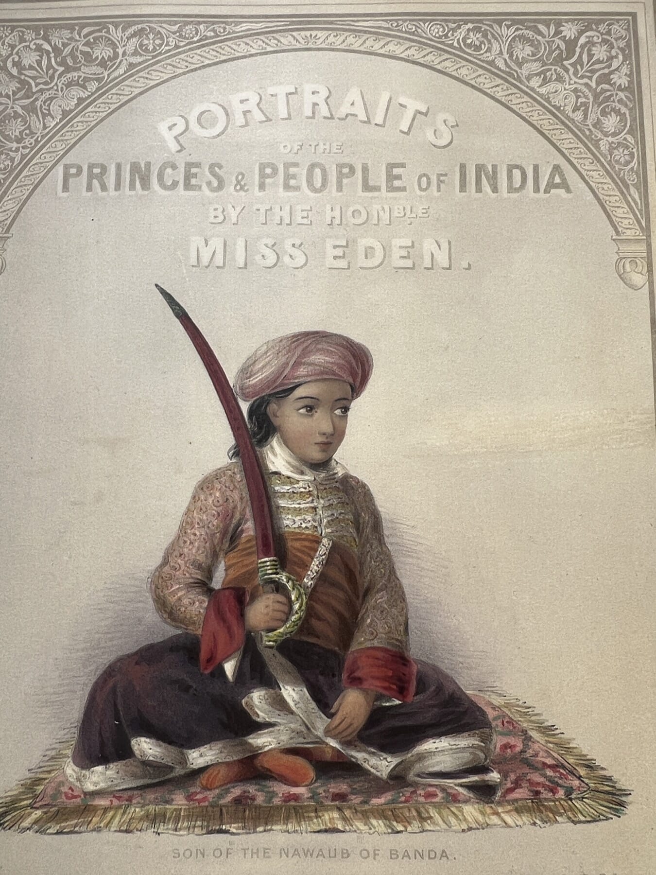 Ali Bahadur II (1832-73) by Emily Eden