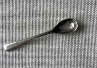 Sterling Silver mustard spoon, Birmingham 1932