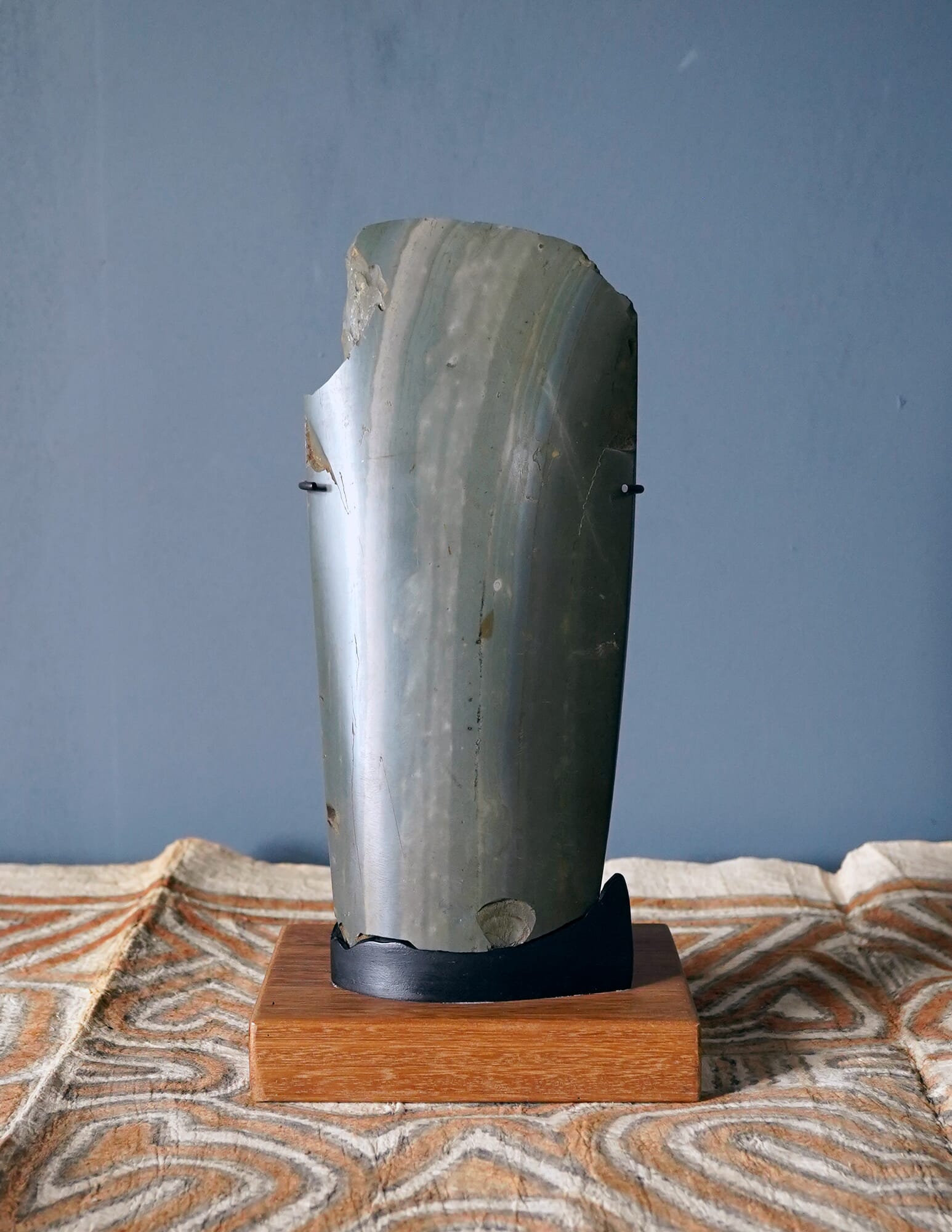 Massim 'Wealth Stone' Axe Blade, Milne Bay PNG, 19th c. or earlier