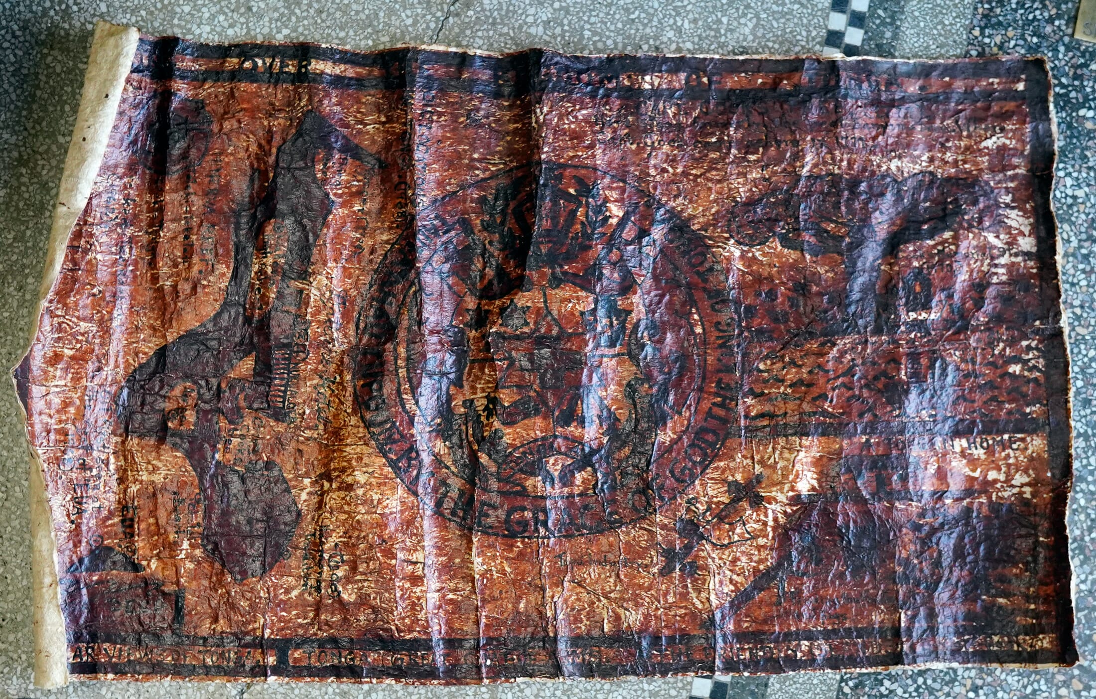 Tonga Tarpa Map + Oil Discoveries, 1960's