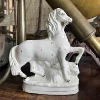 Staffordshire figure of a horse, C.1860