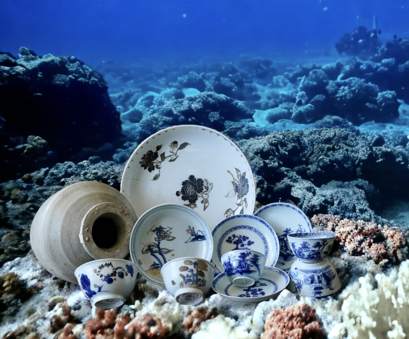 Geldermalsen - Nankin Cargo - Shipwreck Ceramics, c.1750