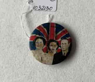 Souvenir badge - Royal visit to Australia 1949