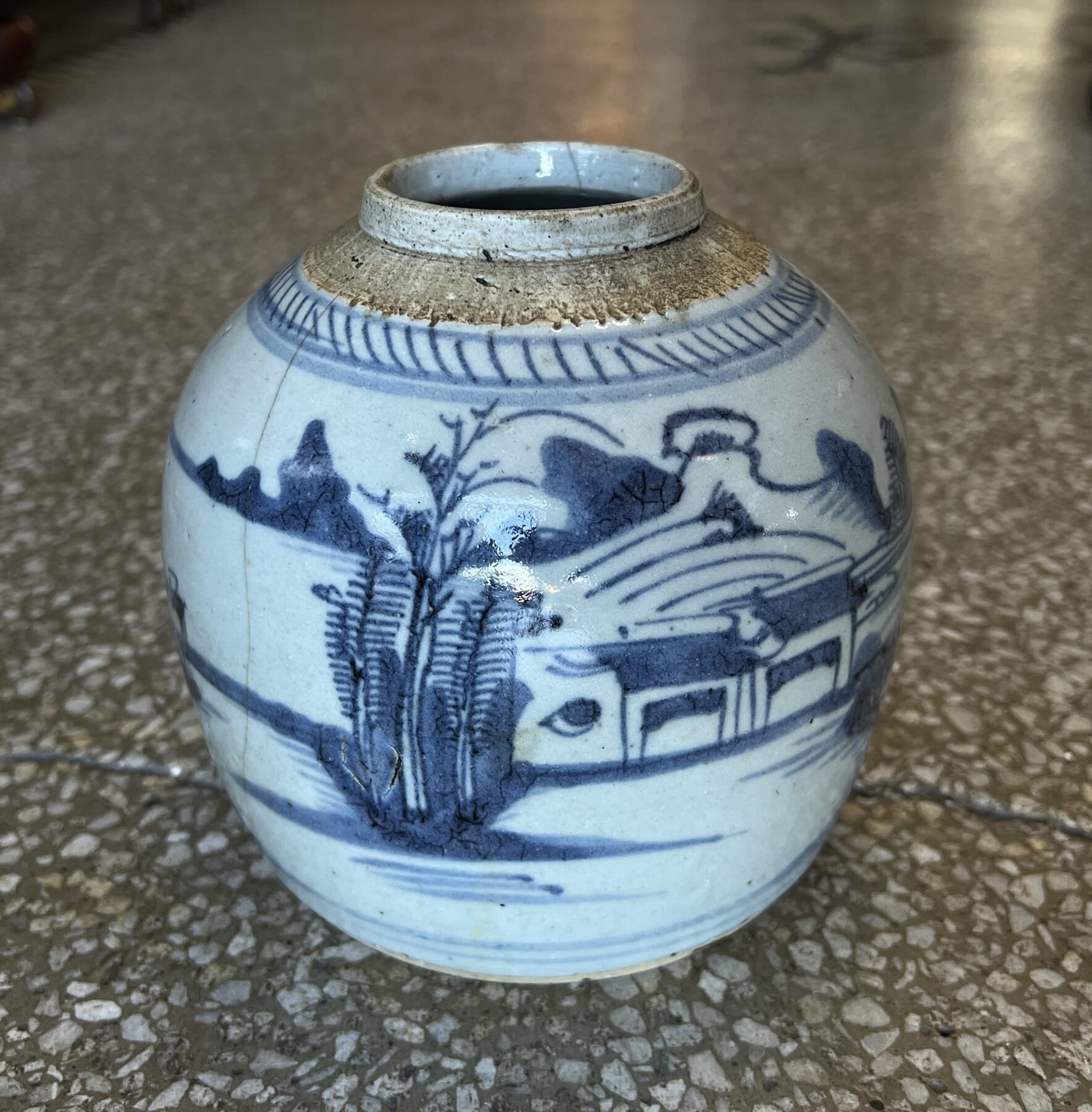 Chinese 'Prunus' Ginger Jar