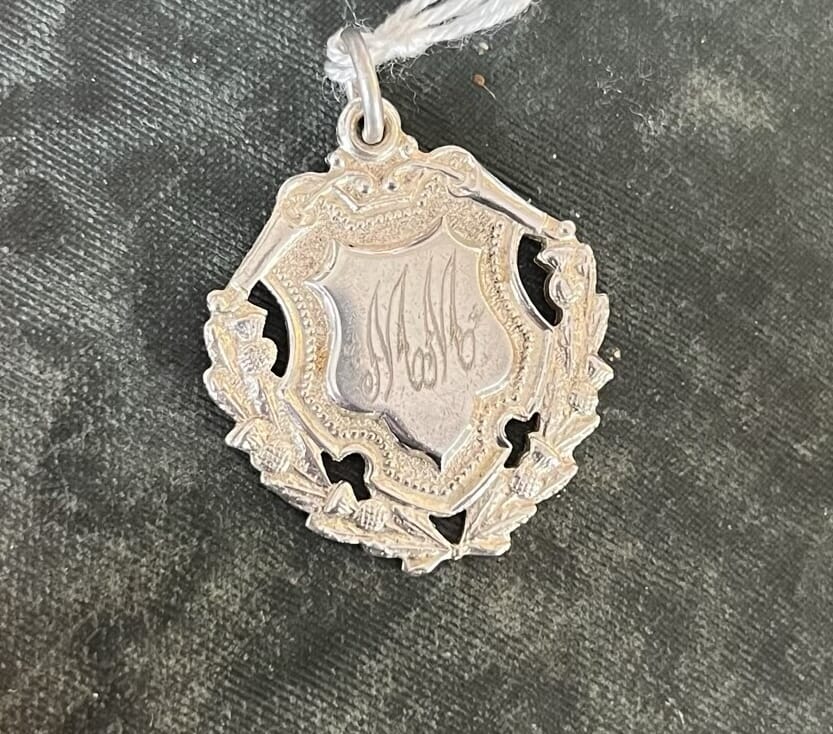 Stokes sterling silver award, Scottish highland dancing, Nowra c.1950