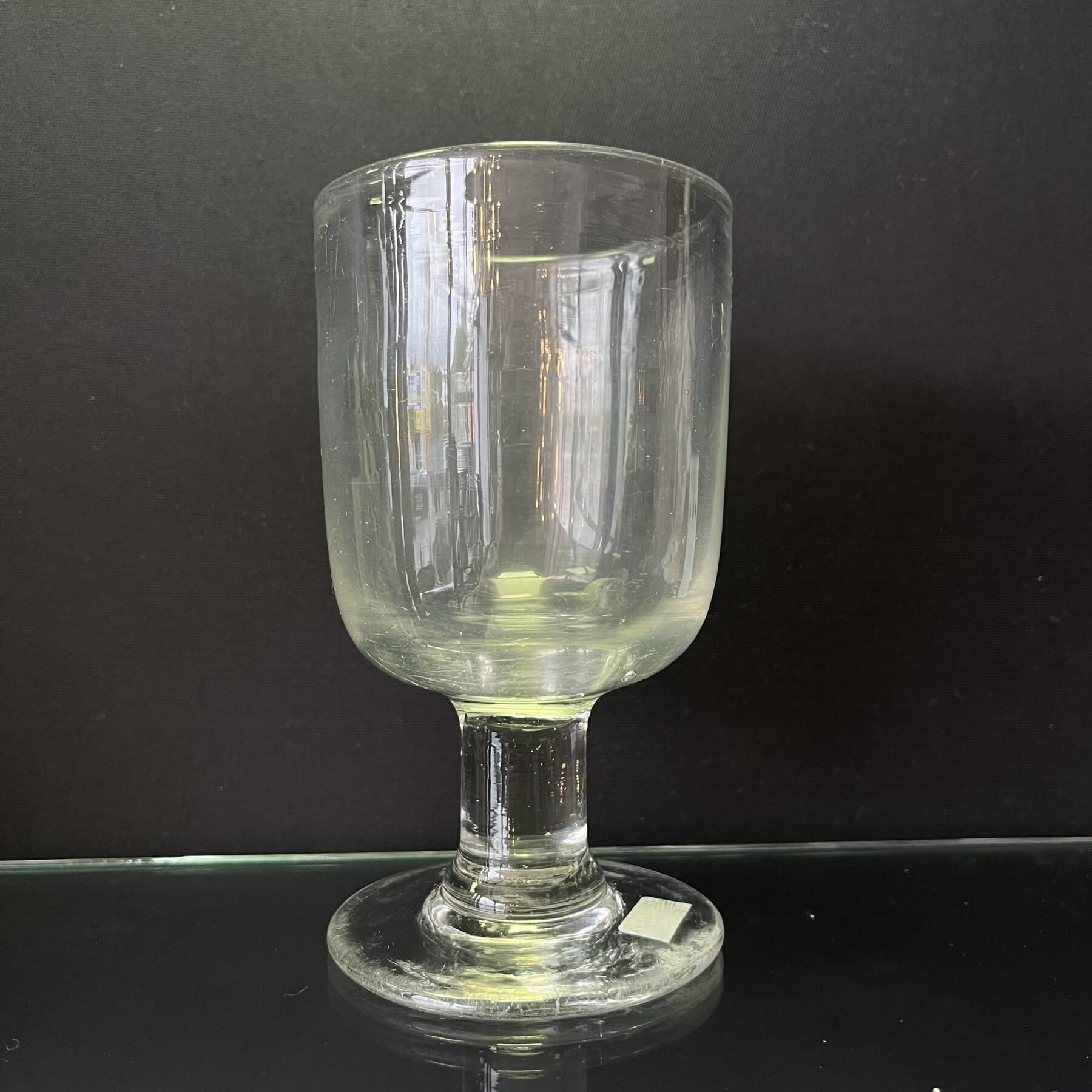 Victorian Rummer glass, thick short stem, 19th century – Moorabool ...