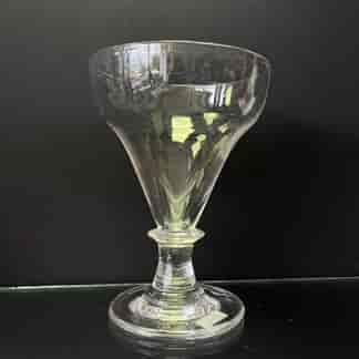 Victorian glass rummer, C.1860