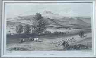H.B. Stoney, ‘Ben Lomond’ lithograph, Smith Elder & Co from ‘A residence in Tasmania’ 1856