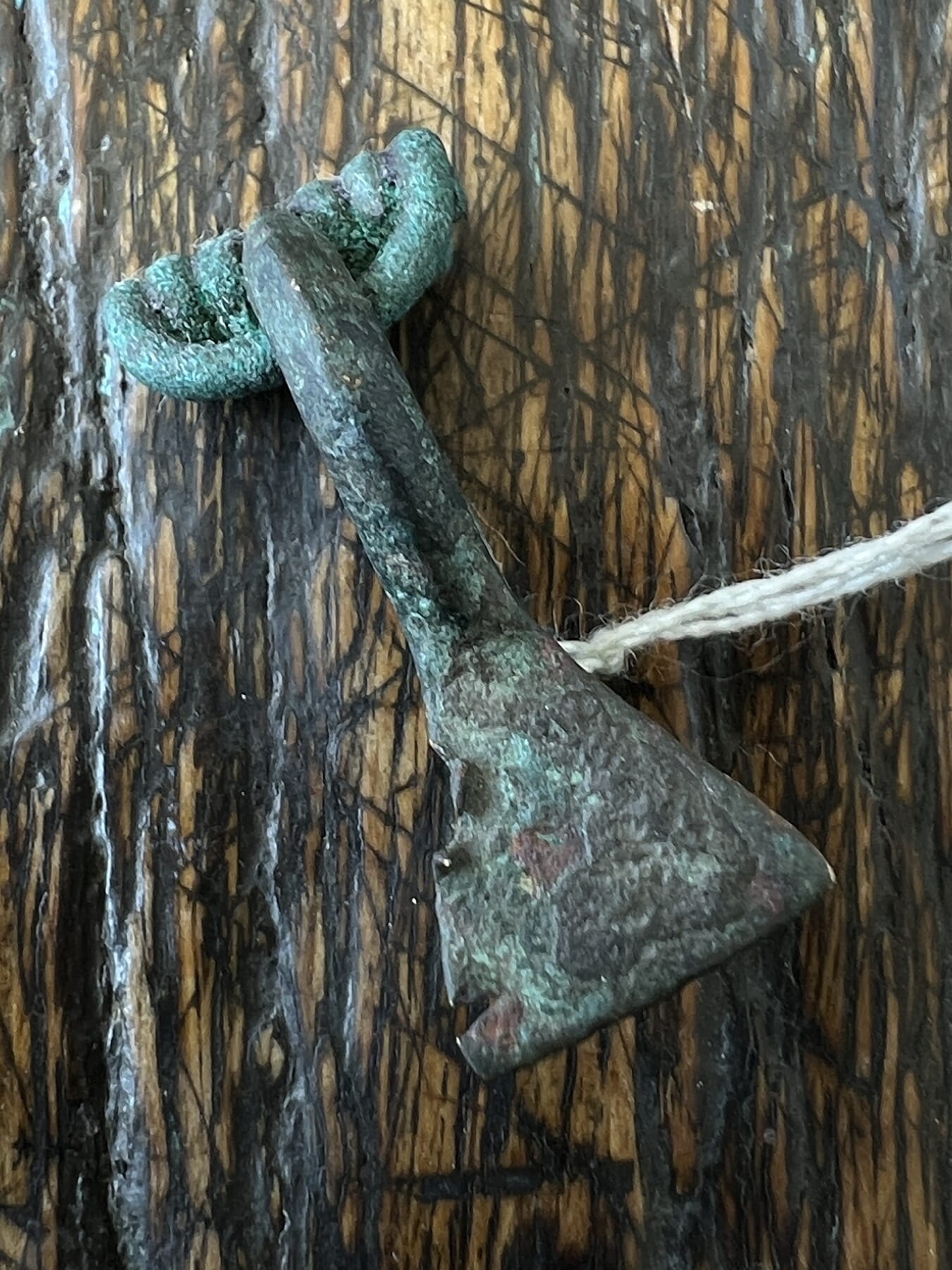 Roman bronze bow fibula, fantail body, 2nd-4th c. AD