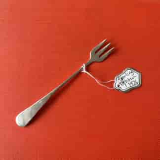 Sterling Silver tiny fork, Birmingham 1926