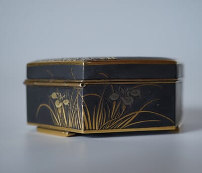2024年秋冬新作 Japanese 'Zogan' + birds box, faceted multi hexagonal 工芸品