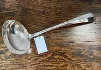 Silverplate ladle, early 20th C