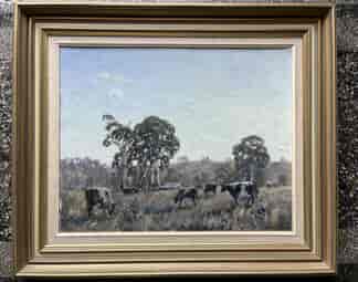 Mark Phillips - Australian Bush scene - oil on canvas, dated 1976