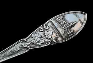 American Sterling Silver spoon,  Parliament Buildings, Ottawa, Canada c.1900