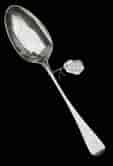 Sterling Silver table spoon, John+Anne Bateman, London 1793