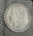 1921 'Morgan Dollar', American silver dollar, San Fran mint