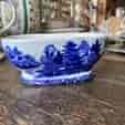 Small Davenport Pottery tureen base, Willow Pattern, c.1880