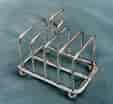Sterling Silver small toast rack,  Sheffield 1925
