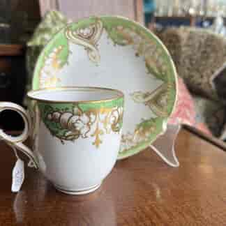 Bridgewood and Son cup +saucer, C. 1835