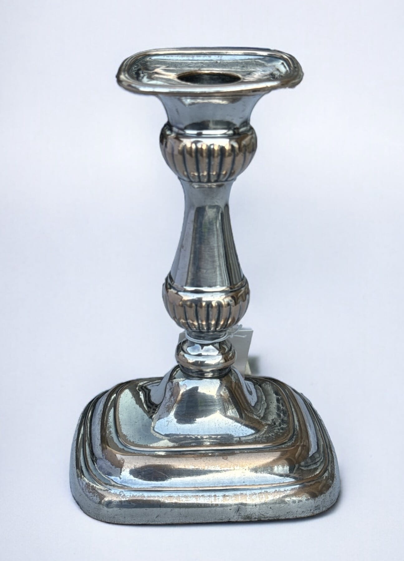 Old Sheffield plate candlestick, C.1800 – Moorabool Antique Galleries