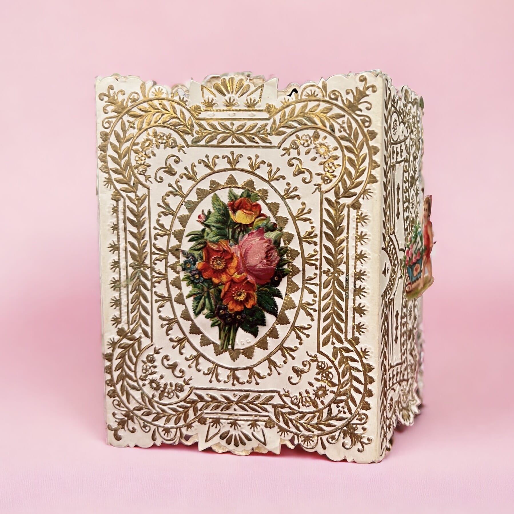 SPRAGG Victorian Valentines Day Card, c.1860