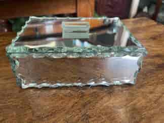 Victorian mirrored dressing table box C.1895