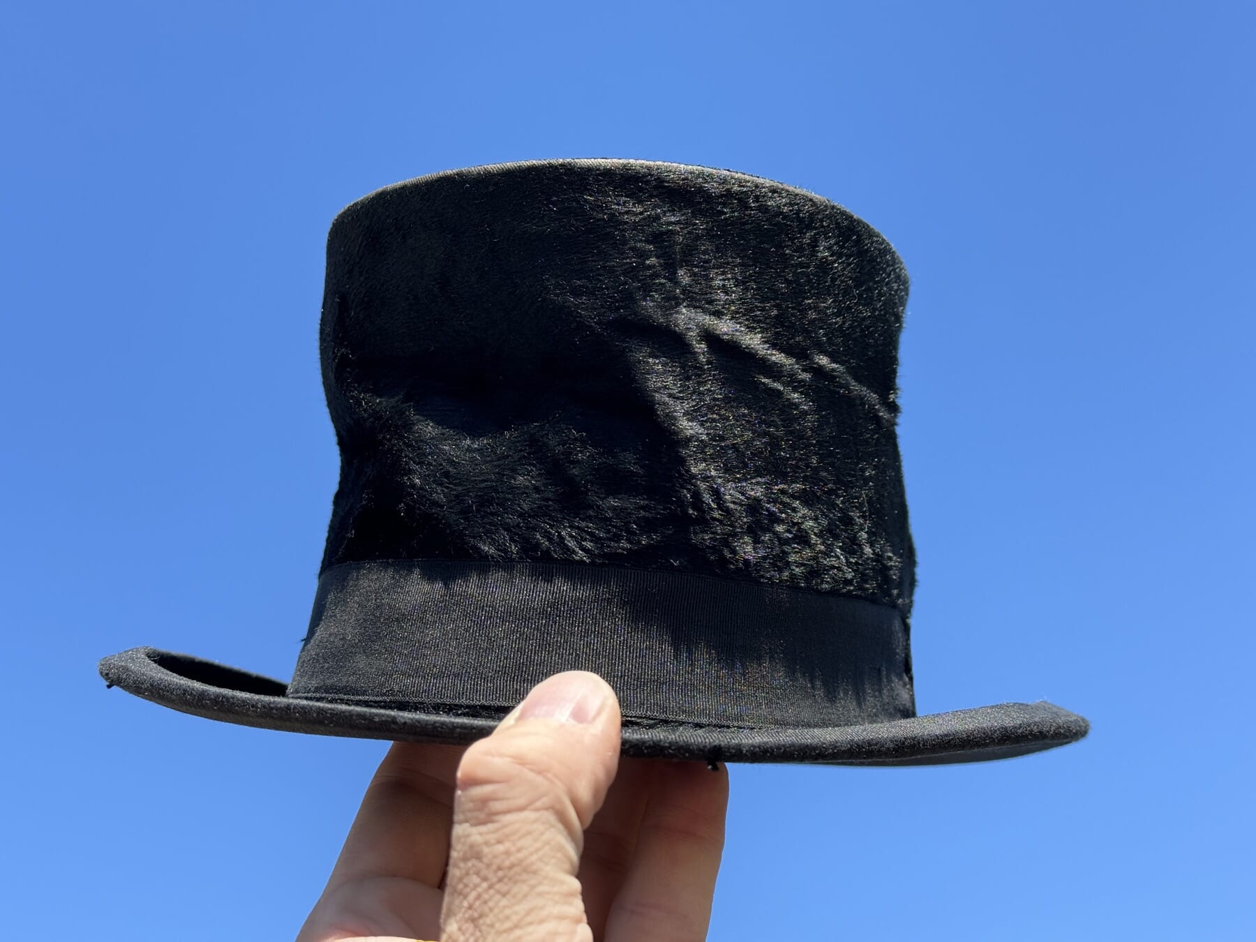 Original French Top Hat, L. Cocordan, Paris. C. 1910