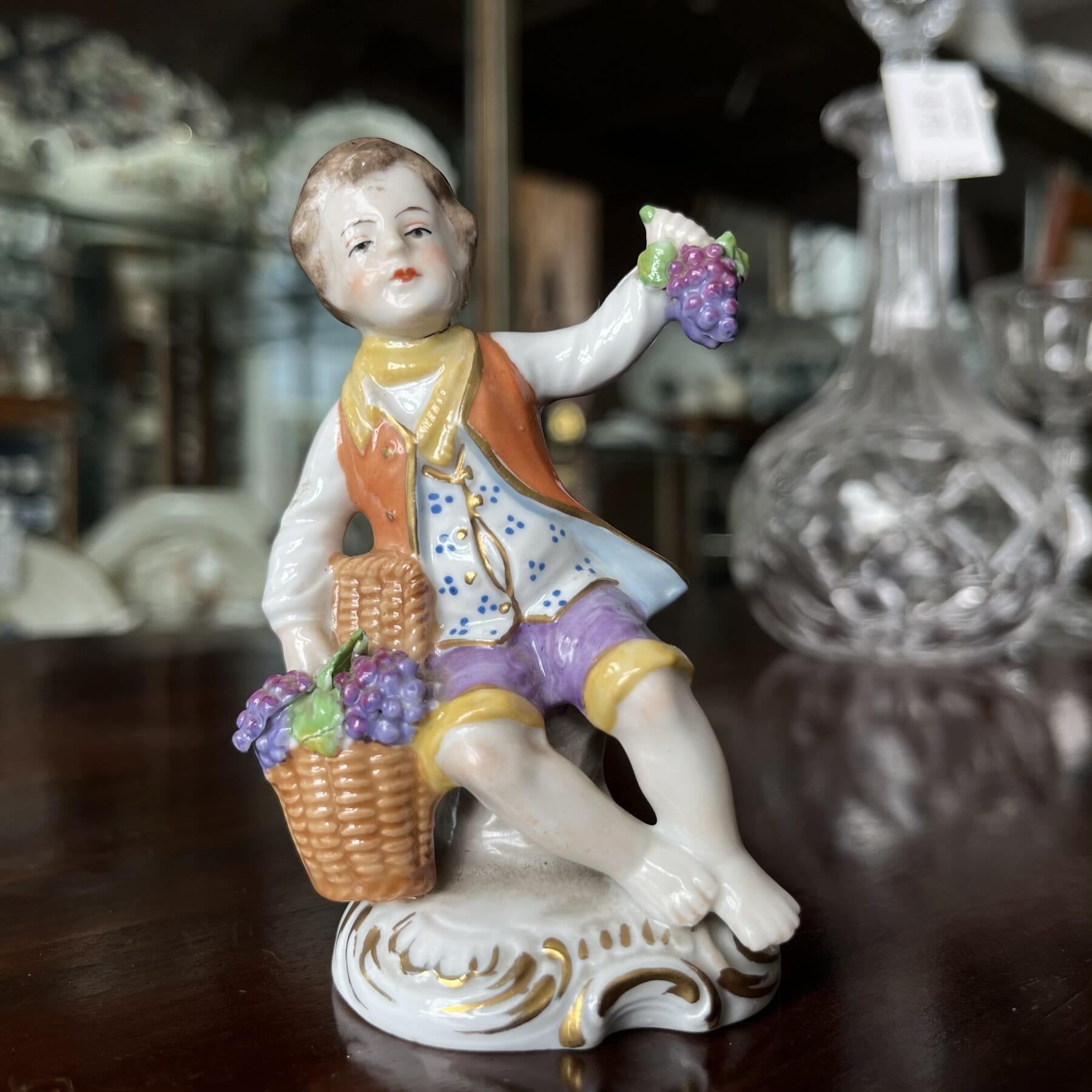 Precious Moments 222019 Oh Boy ビスク磁器フィギュア Precious Moments \u0027Oh Boy!\u0027 Boy Toddler Figurine, 222019