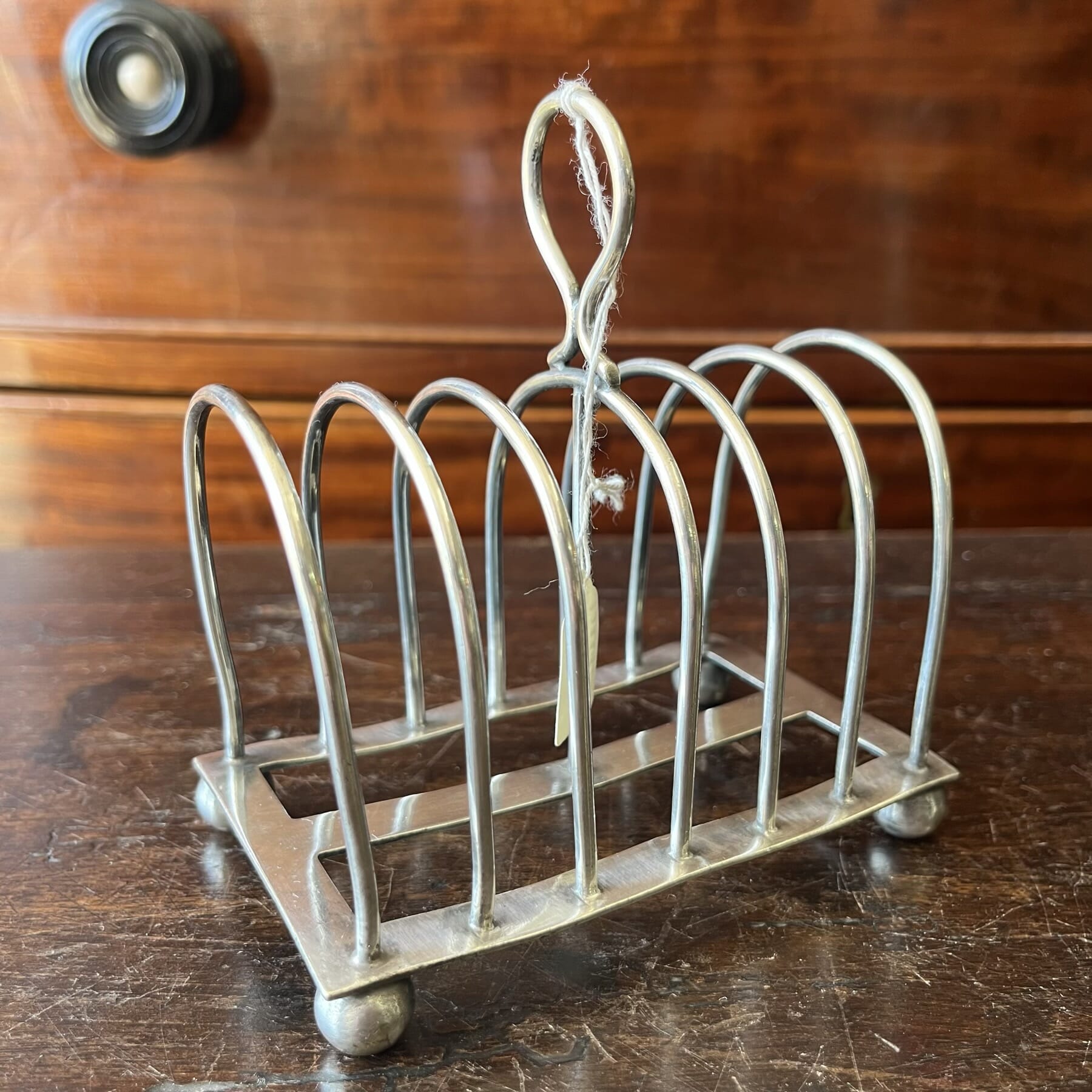 Silverplate Toast Rack, c. 1900
