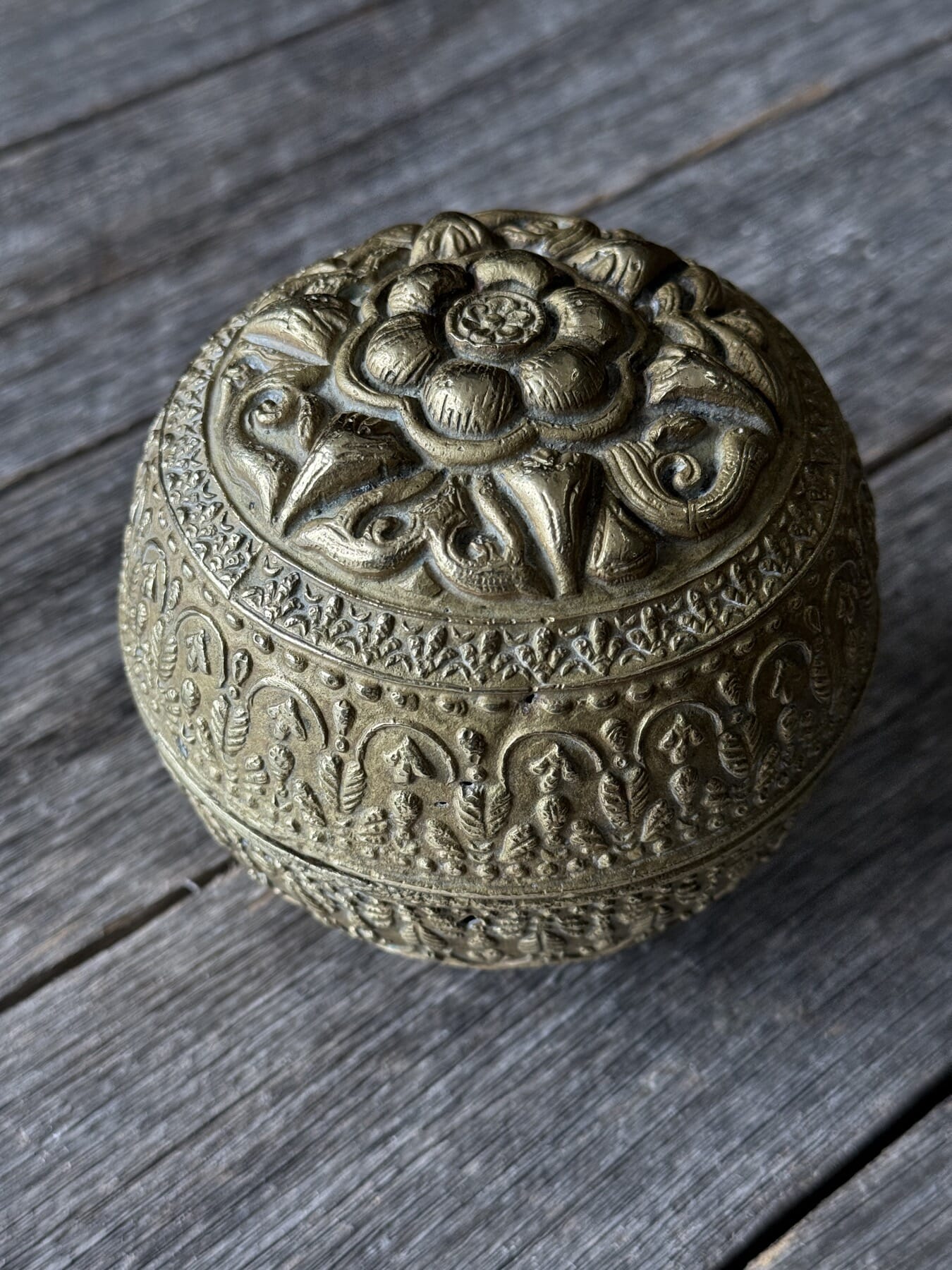 Betel Nut Lime COntainer- Lake Toba region of North Sumatra, Batak cultural group