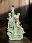 Large Derby figure group, newly identified as 'Prudence and Discretion' no. c. 1775