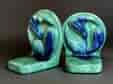 Australian Pottery bookends, 1920's