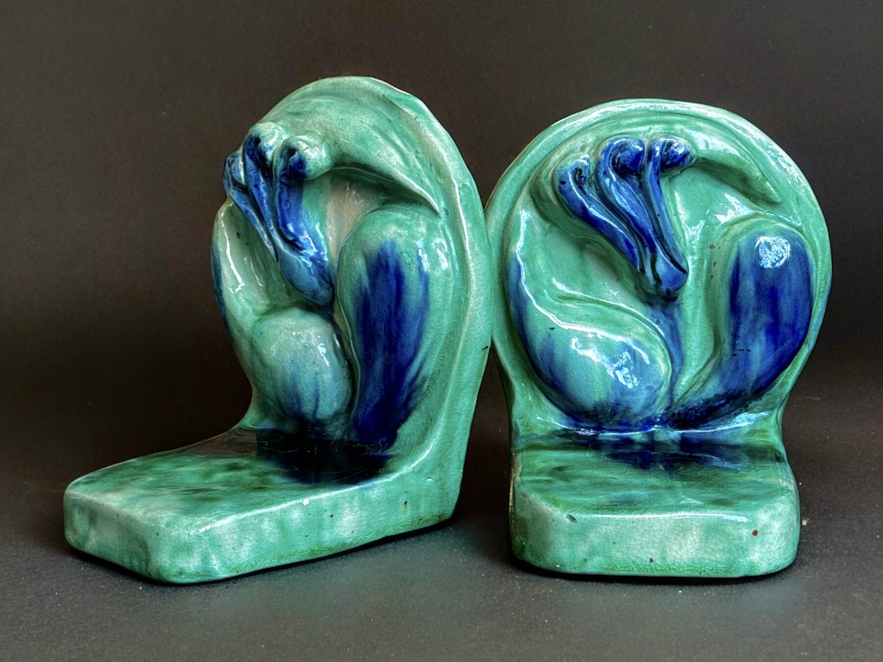 Australian Pottery Bookends 1920 s Moorabool Antique Galleries Australian Pottery Bookends 1920 s Moorabool Antique Galleries
