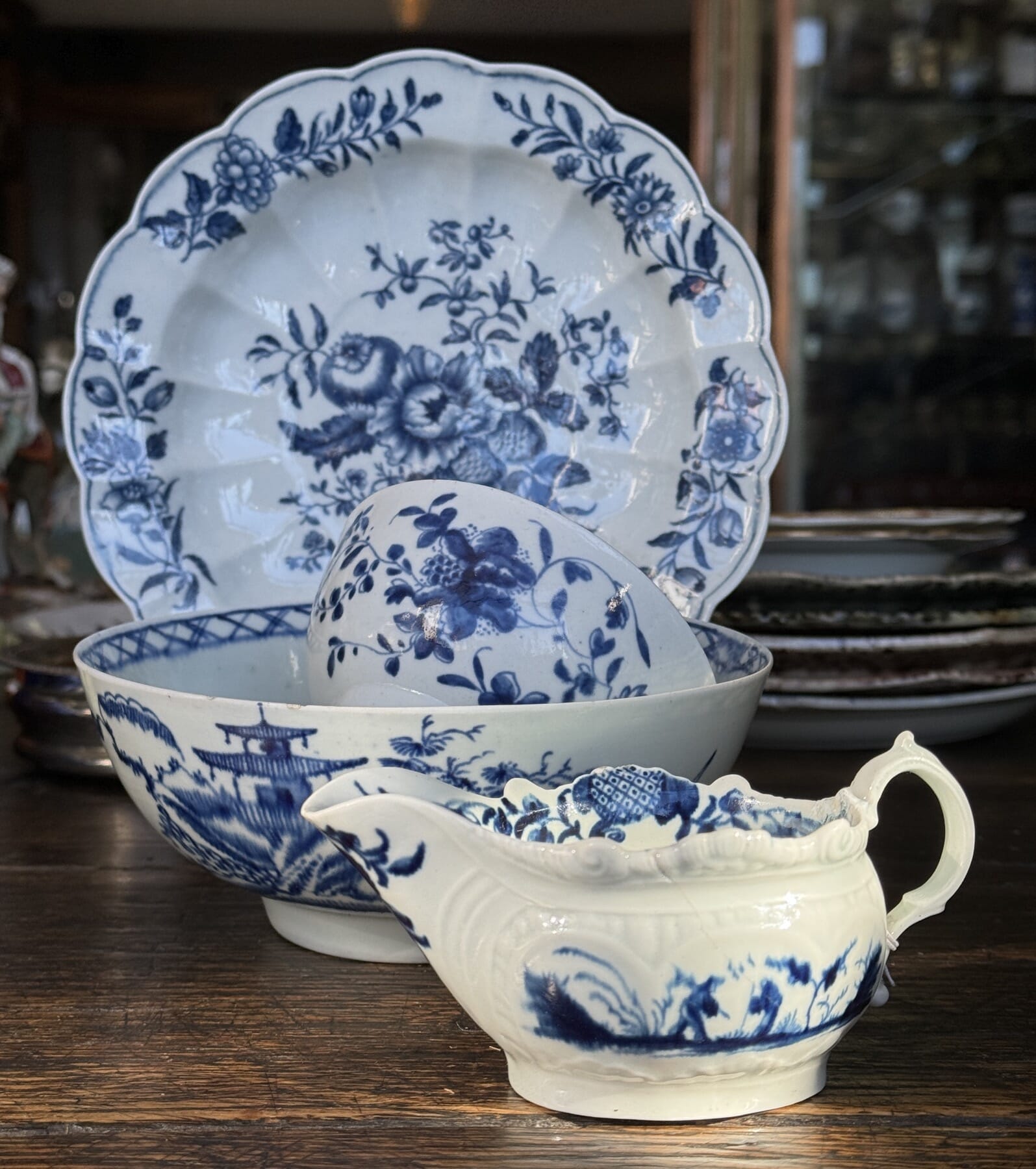 Worcester BLue & White Porcelain