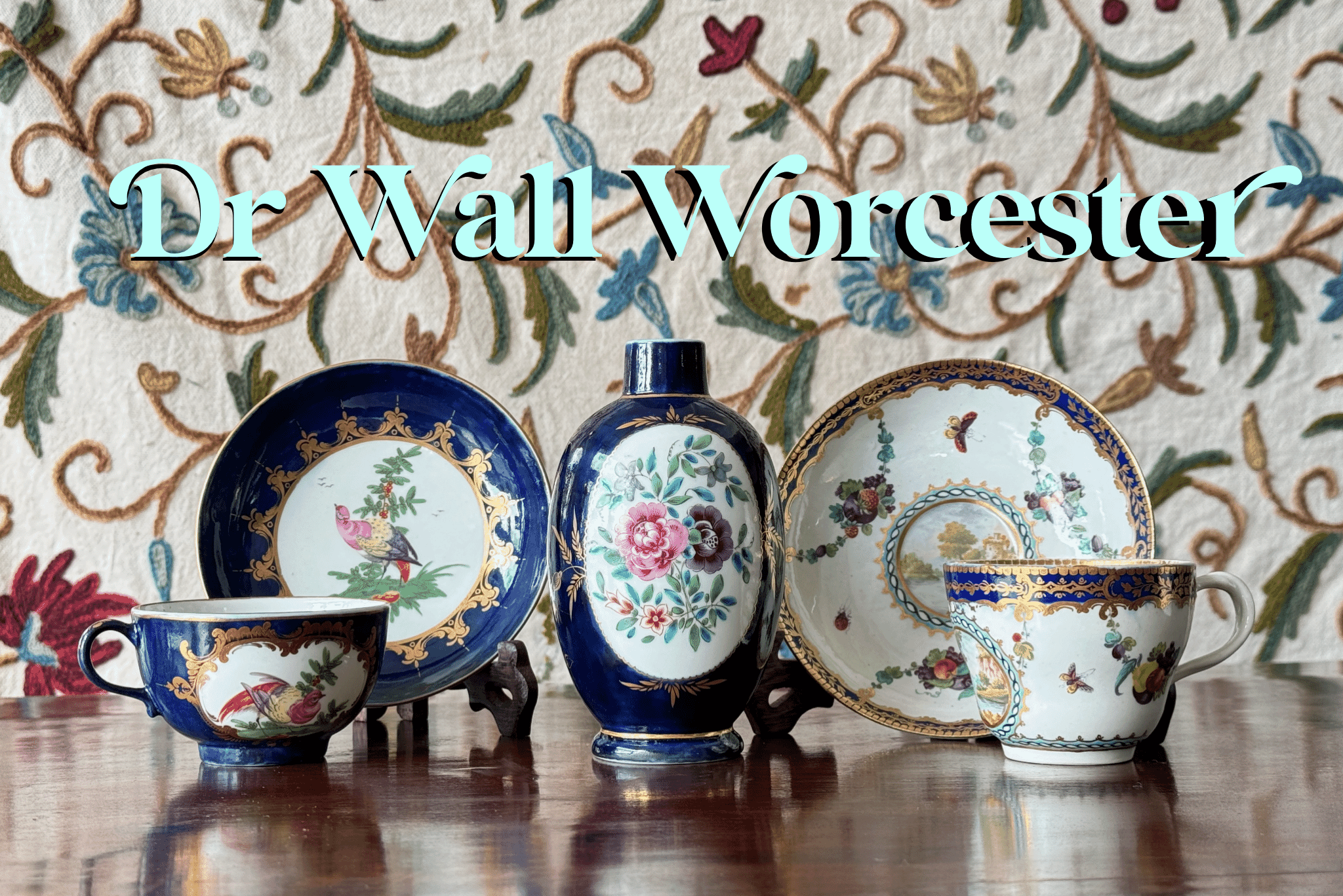 Dr Wall Worcester at Moorabool Antiques, Geelong