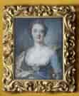 Francis Cotes, R.A. (1726-1770) Portrait of Alice Blair Gaft Johnston, signed & dated 1751